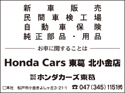 Honda Cars 東葛 北小金店
